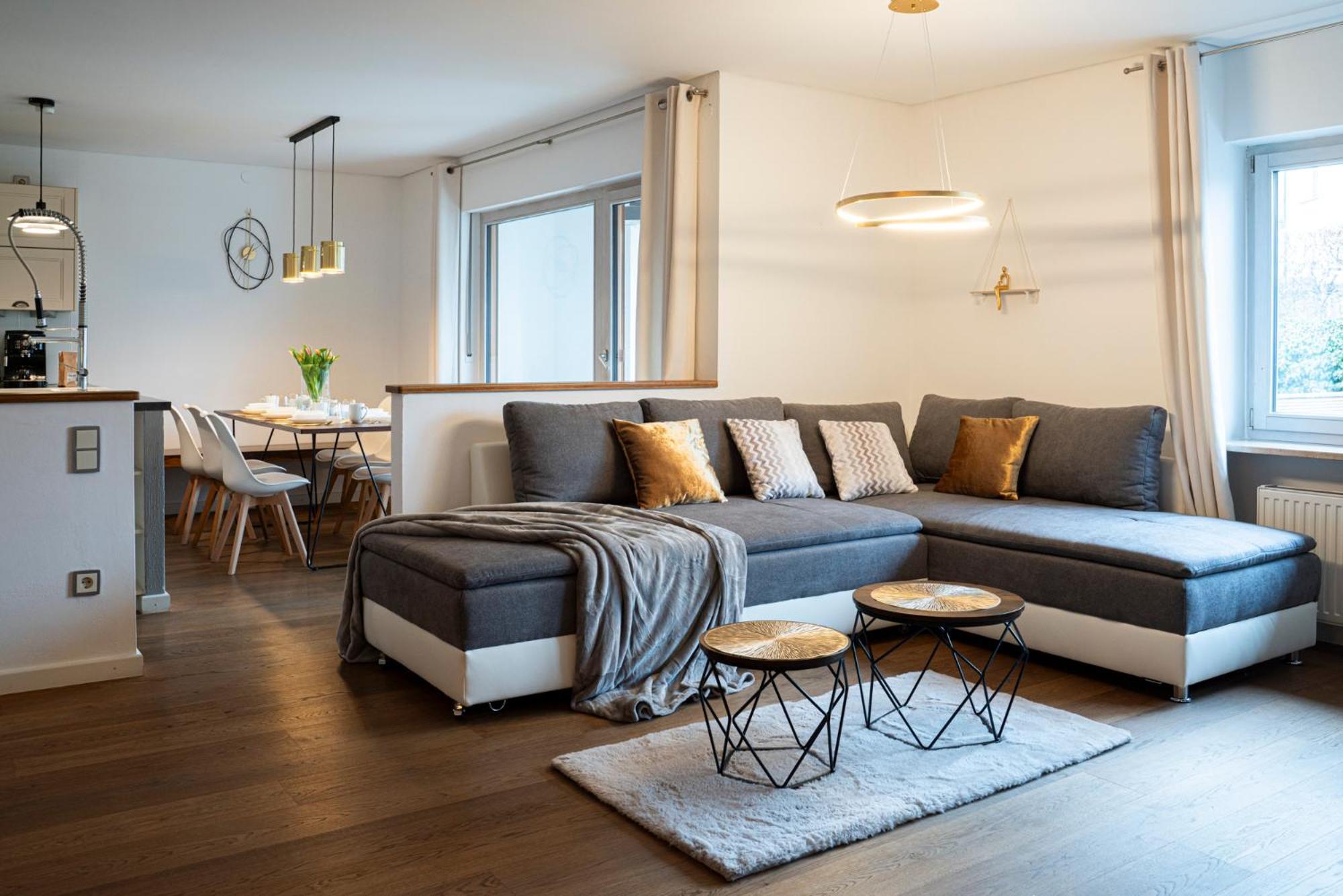 Apartmán 130M2 Loft - Balkon, Smart Tv, Badewanne, Kaffee Rosenheim Exteriér fotografie